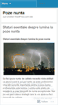 Mobile Screenshot of nuntapoze.wordpress.com