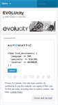 Mobile Screenshot of evolucity.wordpress.com