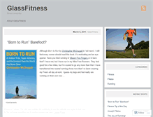 Tablet Screenshot of glassfitness.wordpress.com