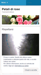 Mobile Screenshot of petalidirose.wordpress.com