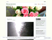 Tablet Screenshot of petalidirose.wordpress.com