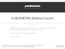 Tablet Screenshot of perdirlatutta.wordpress.com