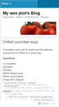 Mobile Screenshot of myweeplot.wordpress.com