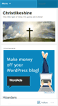 Mobile Screenshot of christlikeshine.wordpress.com