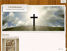 Tablet Screenshot of christlikeshine.wordpress.com