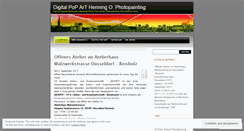 Desktop Screenshot of digitalpopart.wordpress.com