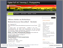 Tablet Screenshot of digitalpopart.wordpress.com