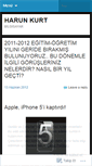 Mobile Screenshot of hkurtt.wordpress.com