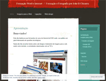 Tablet Screenshot of formacaoalgarve.wordpress.com