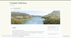 Desktop Screenshot of freakin2delicious.wordpress.com