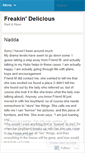 Mobile Screenshot of freakin2delicious.wordpress.com