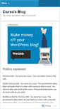 Mobile Screenshot of ciurea.wordpress.com