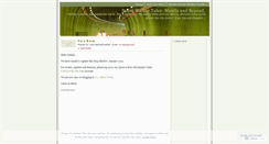 Desktop Screenshot of manilastreetwalker.wordpress.com