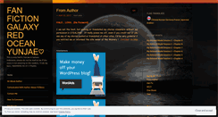 Desktop Screenshot of fanfictiongalaxyredocean.wordpress.com