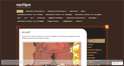 Desktop Screenshot of equiligue.wordpress.com