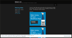 Desktop Screenshot of nellim.wordpress.com