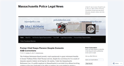 Desktop Screenshot of policelegal.wordpress.com