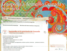 Tablet Screenshot of logopedrosa.wordpress.com