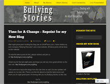 Tablet Screenshot of bullyinglte.wordpress.com