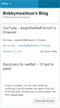 Mobile Screenshot of bobbymaximus.wordpress.com