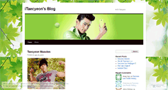 Desktop Screenshot of itaecyeon.wordpress.com