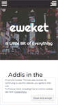 Mobile Screenshot of eweket.wordpress.com