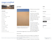 Tablet Screenshot of meganunedited.wordpress.com