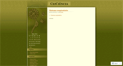 Desktop Screenshot of ceiciencia.wordpress.com