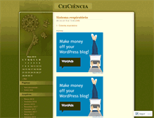 Tablet Screenshot of ceiciencia.wordpress.com