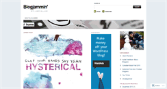 Desktop Screenshot of blogjamminjames.wordpress.com