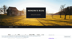 Desktop Screenshot of nengira.wordpress.com