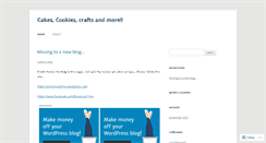 Desktop Screenshot of caketastic.wordpress.com