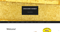 Desktop Screenshot of crockerhoney.wordpress.com