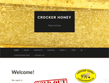 Tablet Screenshot of crockerhoney.wordpress.com