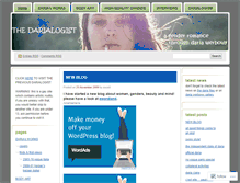 Tablet Screenshot of darialogist.wordpress.com