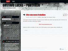 Tablet Screenshot of gustavolucas.wordpress.com