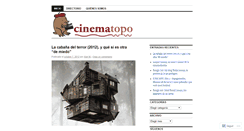 Desktop Screenshot of cinematopo.wordpress.com