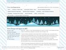 Tablet Screenshot of povodaesperanca.wordpress.com