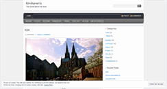 Desktop Screenshot of kimikanen.wordpress.com