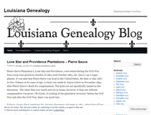 Tablet Screenshot of louisianagenealogyblog.wordpress.com