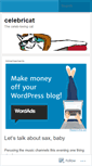 Mobile Screenshot of celebricat.wordpress.com