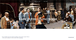 Desktop Screenshot of ladyinthelivingroom.wordpress.com