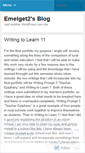 Mobile Screenshot of emelget2.wordpress.com