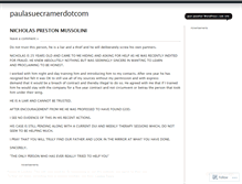 Tablet Screenshot of paulasuecramer.wordpress.com
