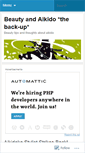Mobile Screenshot of beautyandaikido.wordpress.com