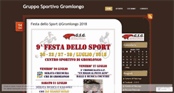 Desktop Screenshot of gsgromlongo.wordpress.com