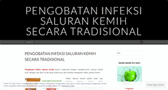 Desktop Screenshot of obatinfeksisalurankemihbuatanda.wordpress.com