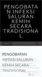 Mobile Screenshot of obatinfeksisalurankemihbuatanda.wordpress.com