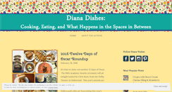Desktop Screenshot of dianadishes.wordpress.com