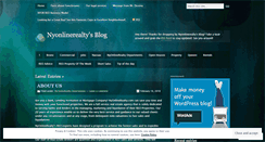 Desktop Screenshot of nyonlinerealty.wordpress.com